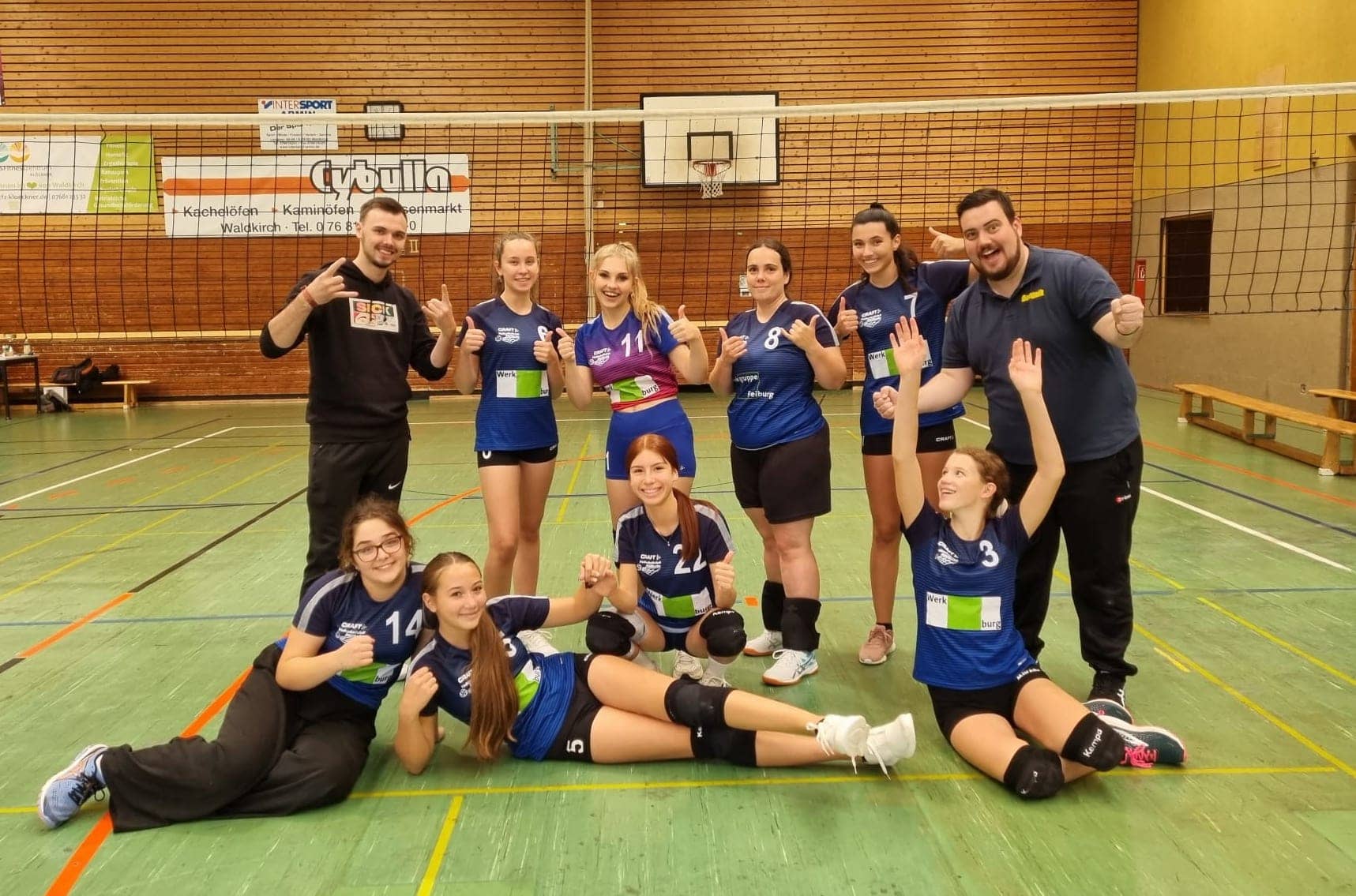 Platz 6 für Damen I beim Elztalpokal in Waldkirch